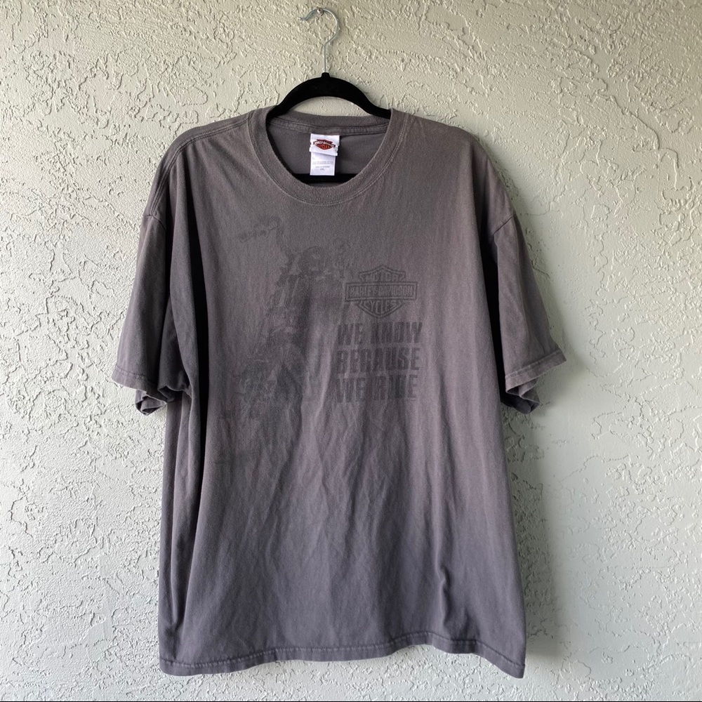 Vintage grey Harley Davison size 2XL tee